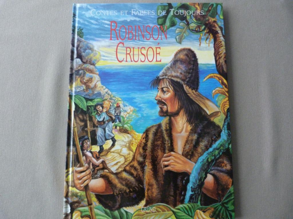Gründ - Robinson Crusoé [Livre], Une BD, Enlèvement ou Envoi, Comme neuf
