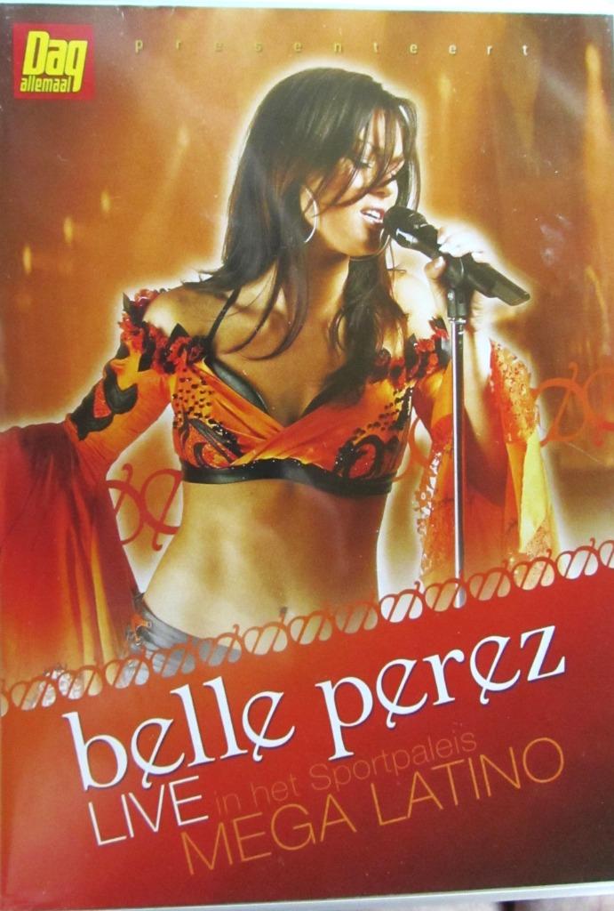 DVD MUZIEK- BELLE PEREZ LIFE IN HET SPORTPALEIS, MEGA LATINO, Tous les âges, Enlèvement ou Envoi, Comme neuf
