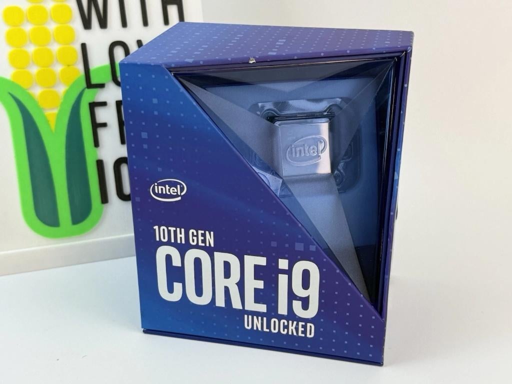 Intel Core i9-10900K Processor up to 5.30 GHz, Ophalen, Intel Core i9, LGA 1200, Zo goed als nieuw