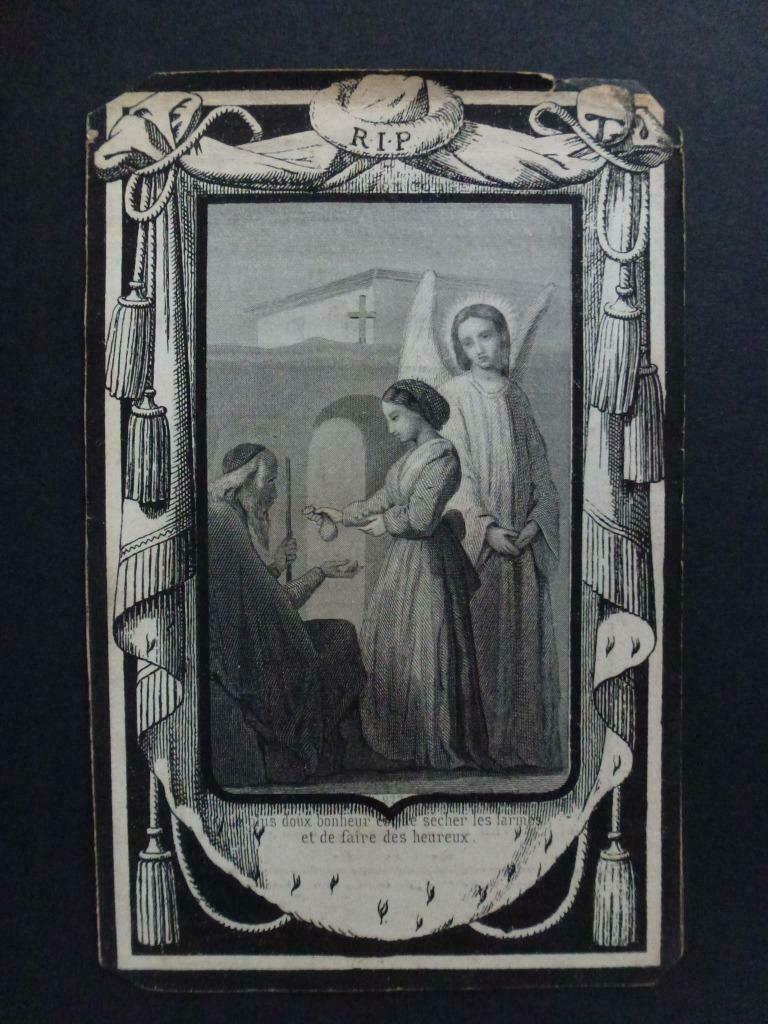 doodsprentje Ceulemans Petrus Joannes  Keerbergen 1801, Collections, Envoi, Carte de condoléances