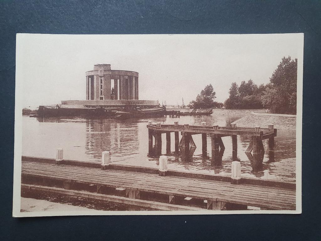 Nieuwpoort Nieuport Ijzergedenkteeken Koning Albert, Verzamelen, Postkaarten | België, Ongelopen, West-Vlaanderen, 1920 tot 1940
