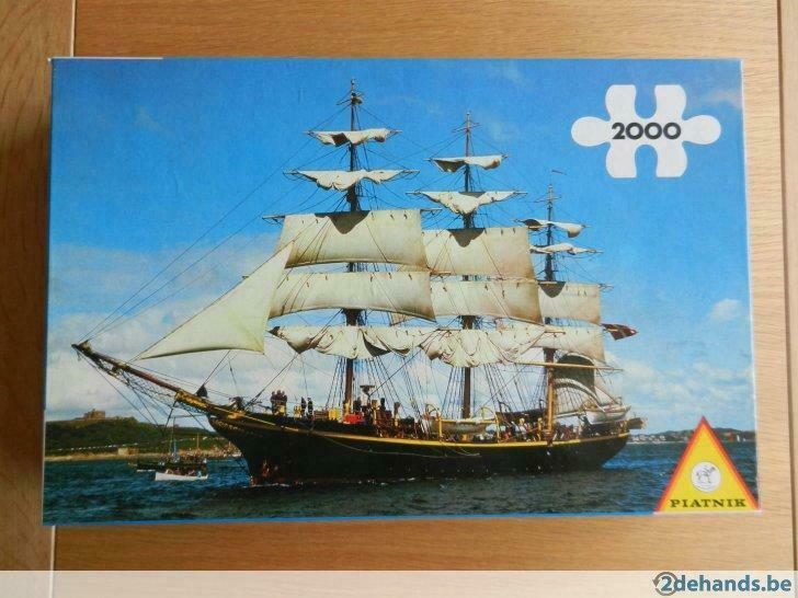 puzzel 2000 stukjes, Gebruikt