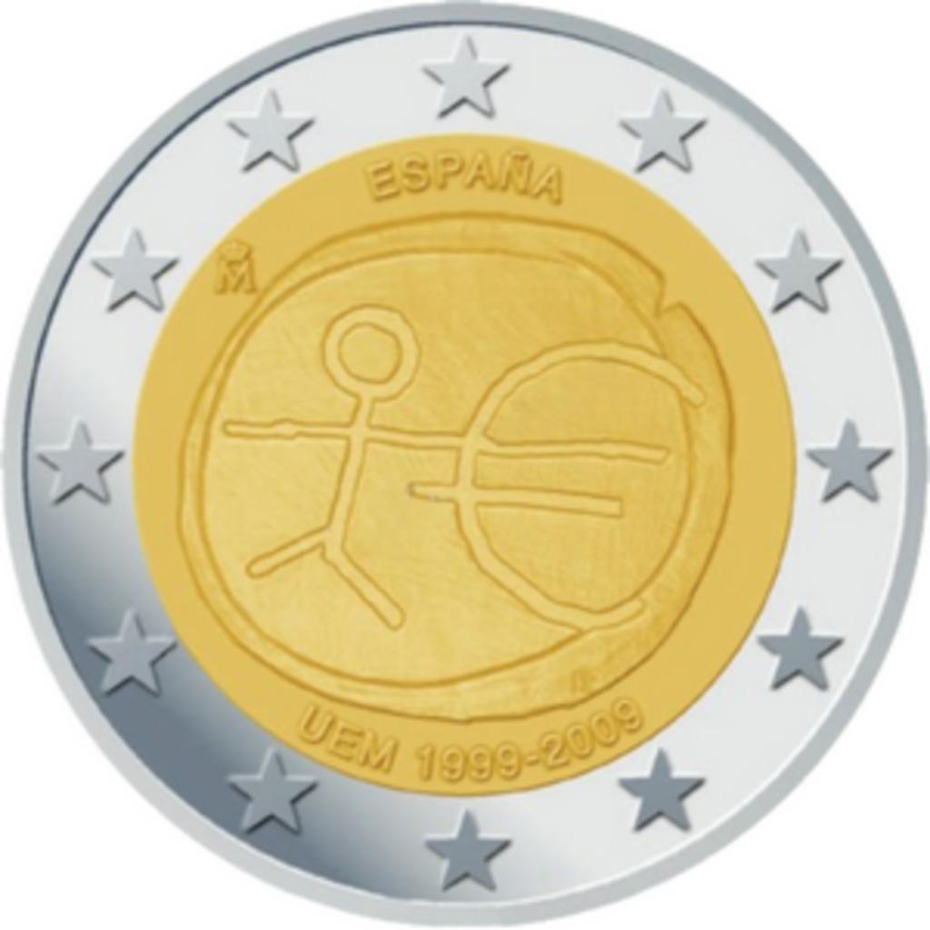 2 EUROS COMMEMORATION ESPAGNE 2009, Enlèvement, Espagne, 2 euros, Monnaie en vrac