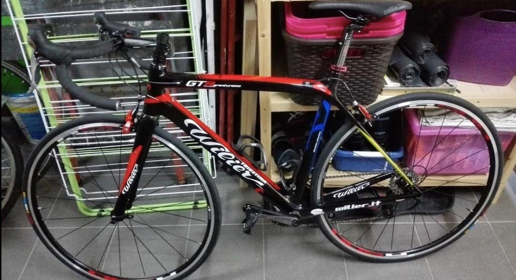 racefiets, Fietsen en Brommers, Gebruikt, Carbon, 10 tot 15 versnellingen, Heren