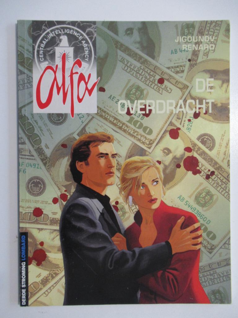 alfa...nr.1...de overdracht, Boeken, Stripverhalen, Ophalen of Verzenden, Zo goed als nieuw