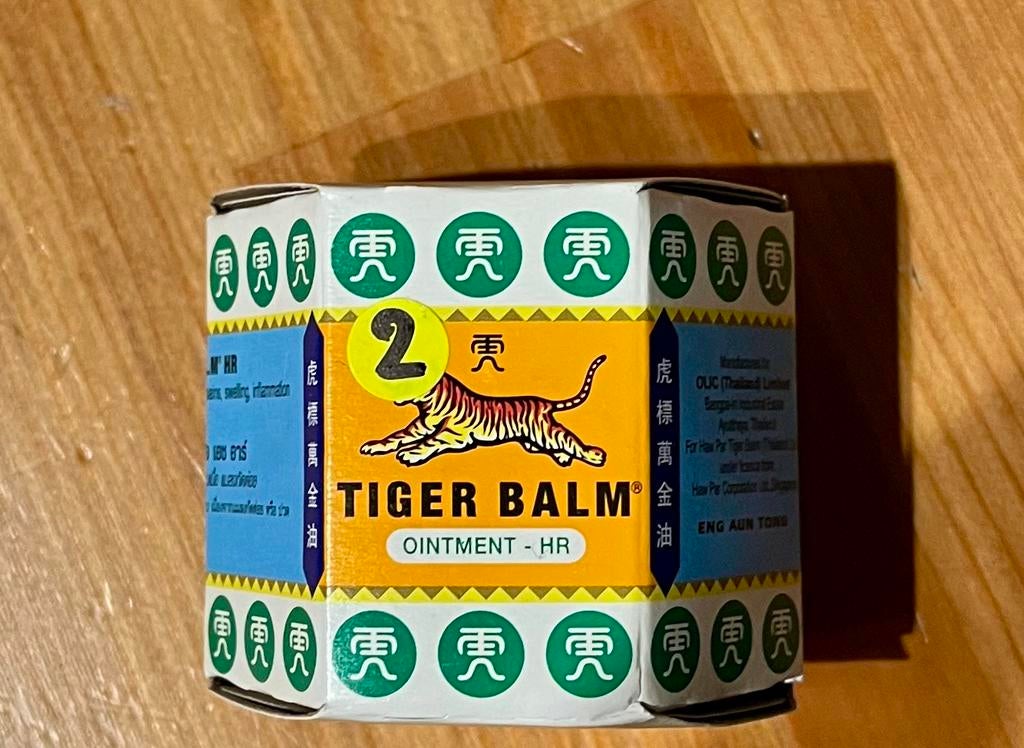 Originele Tijgerbalsem 19.4g - Tegen Spierpijn, Diversen, Levensmiddelen, Ophalen of Verzenden