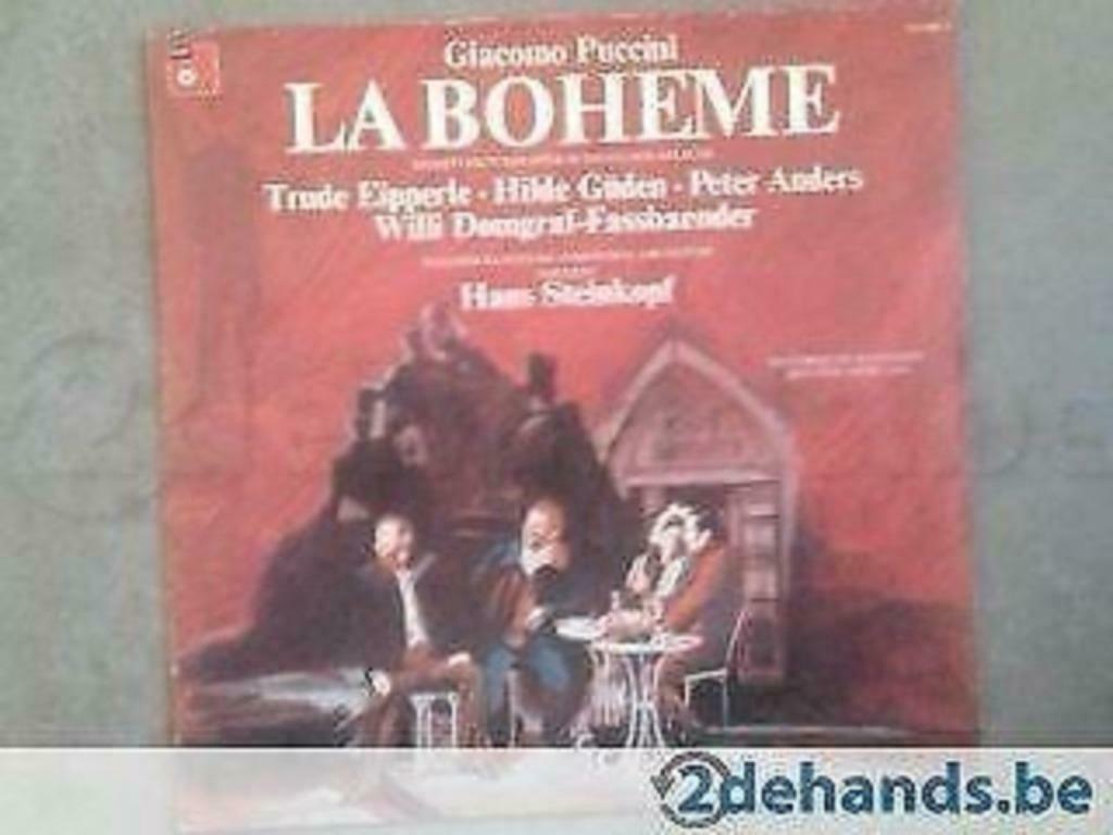 LP Giacomo Puccini: La Bohème, Enlèvement ou Envoi, 12 pouces