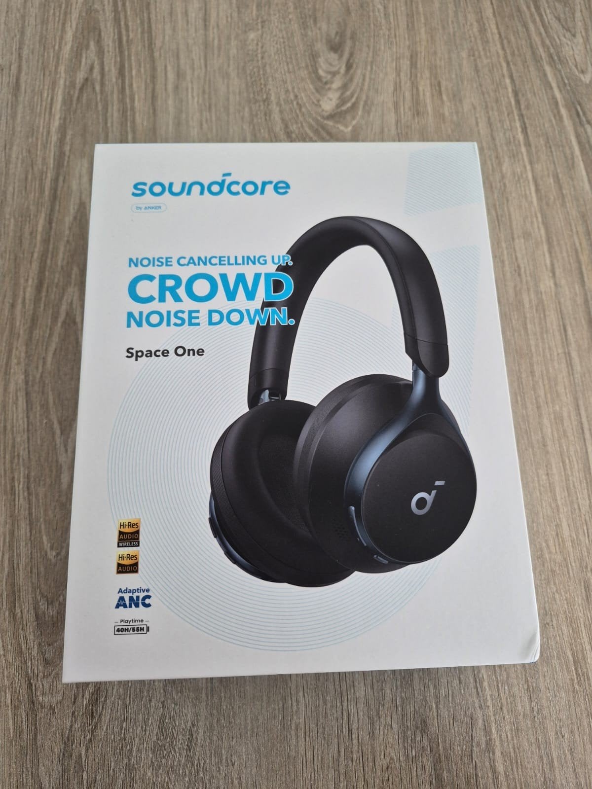 Soundcore Space One, Audio, Tv en Foto, Hoofdtelefoons, Ophalen, Zwart, Overige merken, Draadloos