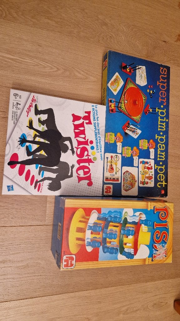 Set van 3 spellen voor kinderen van 5-6 jaar, Kinderen en Baby's, Ophalen, Nieuw