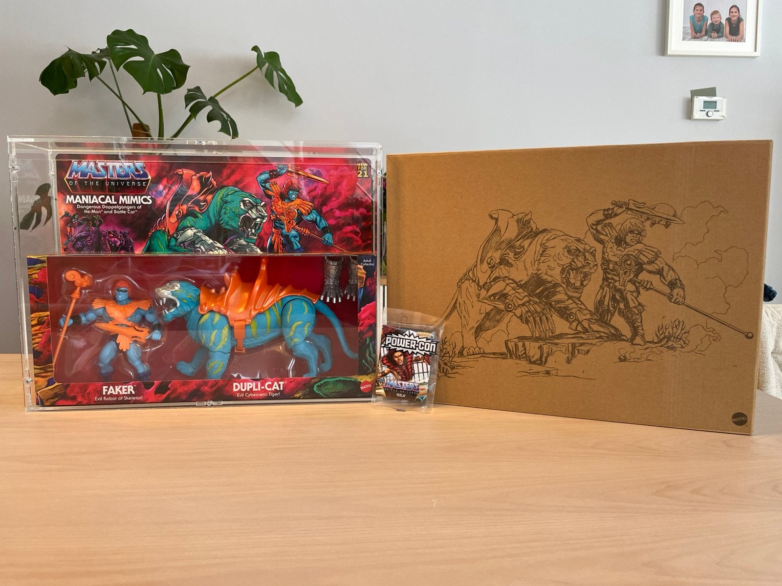 Maniacal Mimics Faker & Dupli-Cat MOTU Origins in case MINT, Ophalen, Nieuw