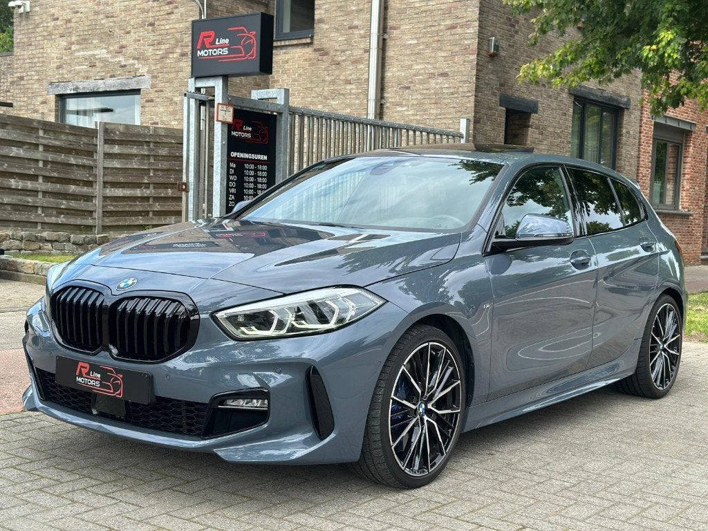 BMW 120d- Xdrive - M Pakket - 24.058KM - Full option - 190PK, Autos, BMW, Argent ou Gris, Entreprise, Automatique, 140 kW
