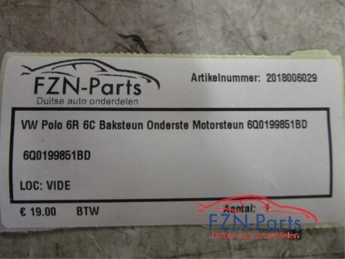 Motorsteun Volkswagen Polo (22736672), Enlèvement ou Envoi, Utilisé