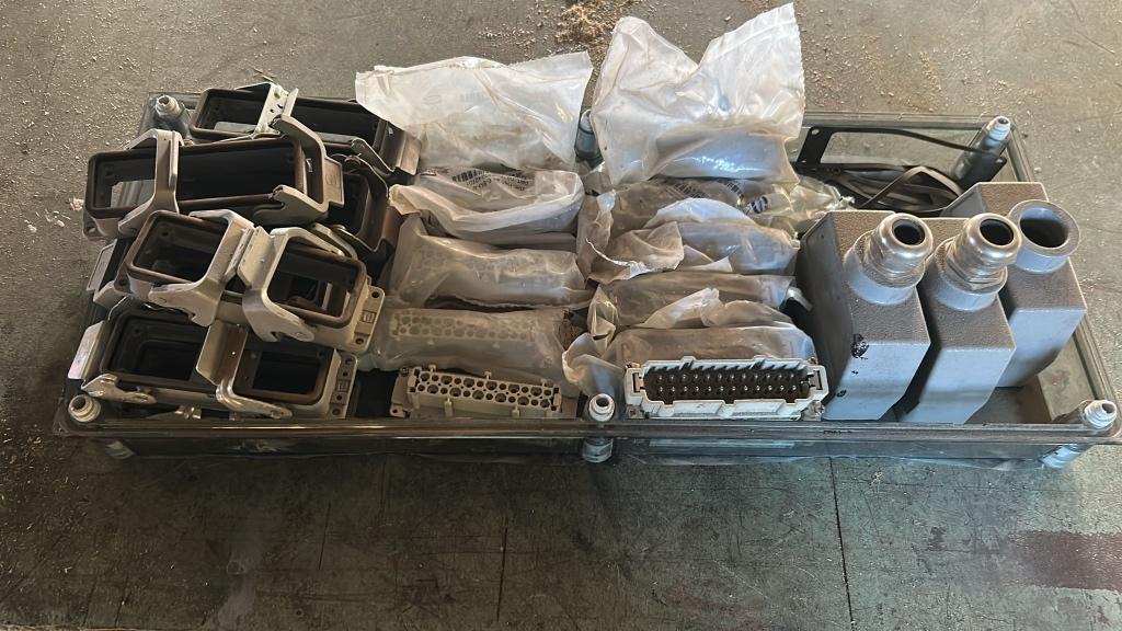 Set Harting stekkers, Enlèvement, Utilisé