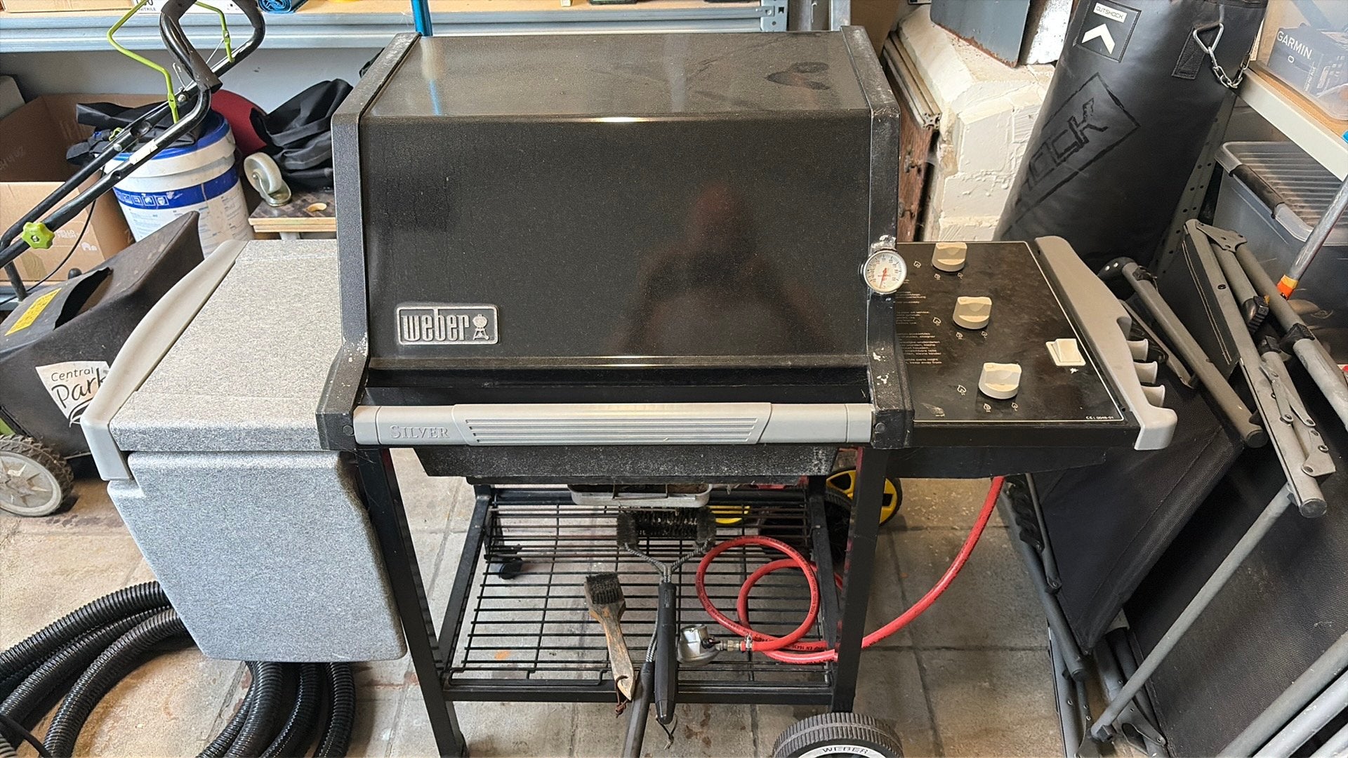 Weber gas bbq te koop, Ophalen, Zo goed als nieuw