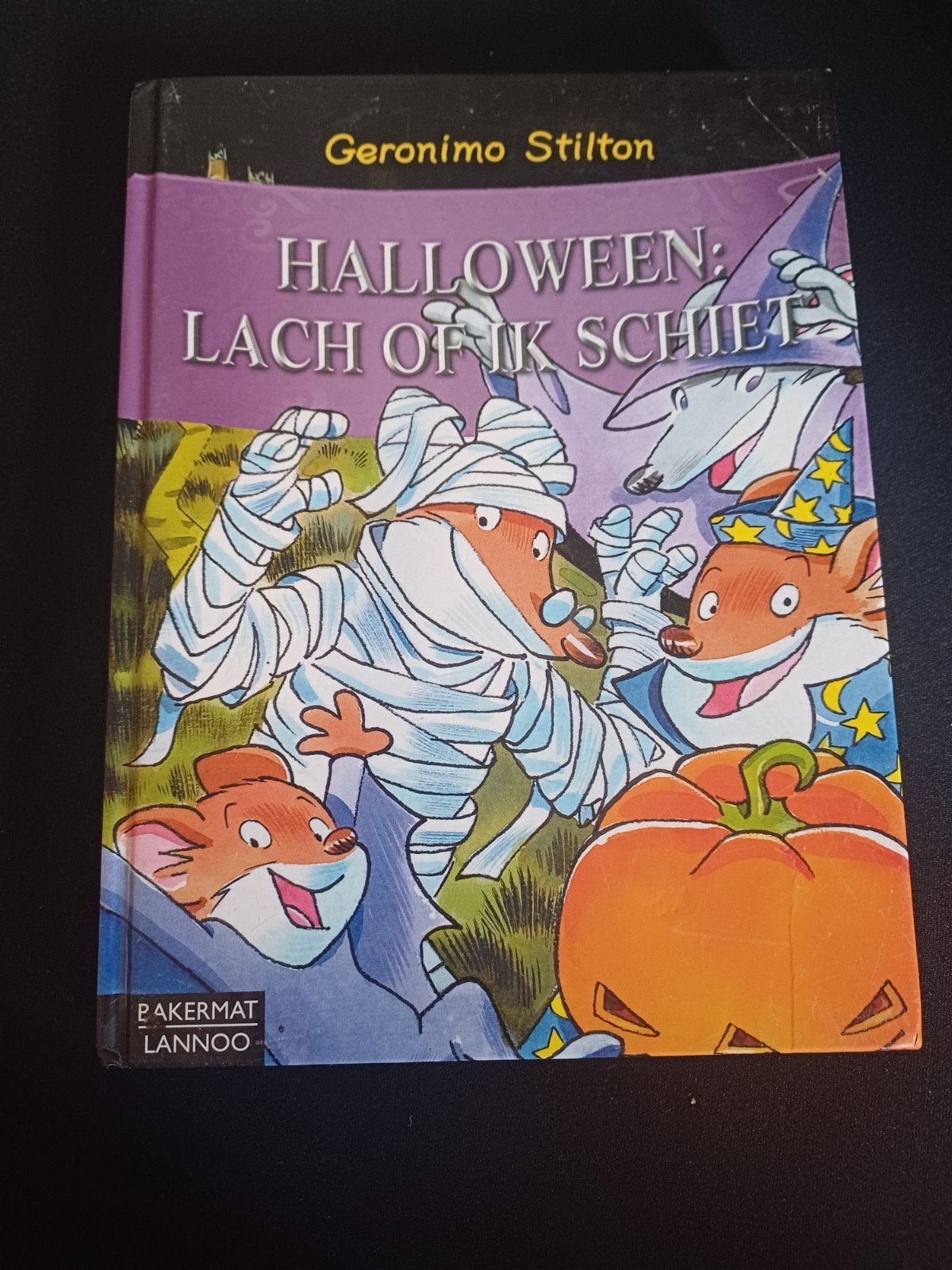 Geronimo Stilton - Halloween... lach of ik schiet!, Ophalen of Verzenden, Geronimo Stilton