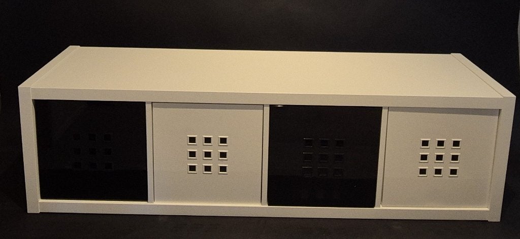 Ikea Kallax 4x1 met 4 bakken, Ophalen, Zo goed als nieuw