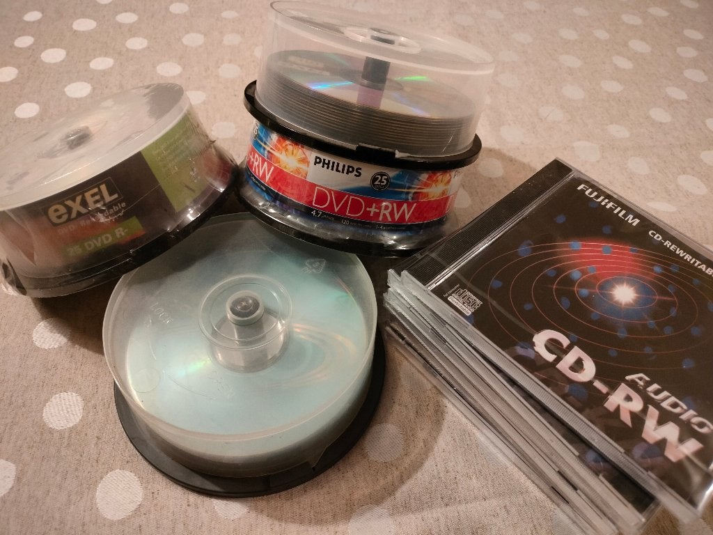 DVD et CD R / RW, Informatique & Logiciels, Disques enregistrables, Enlèvement ou Envoi, Comme neuf, Cd, Réinscriptible