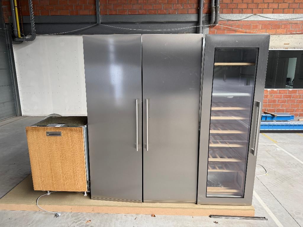 set van 8 inbouw keukentoestellen ATAG,Siemens,Novy,Neff, Ophalen, Gebruikt, Glas