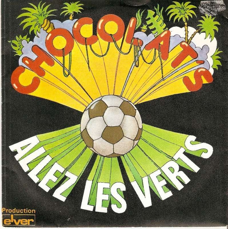 single Chocolats - Allez les verts, 7 inch, Ophalen of Verzenden, Zo goed als nieuw, Pop