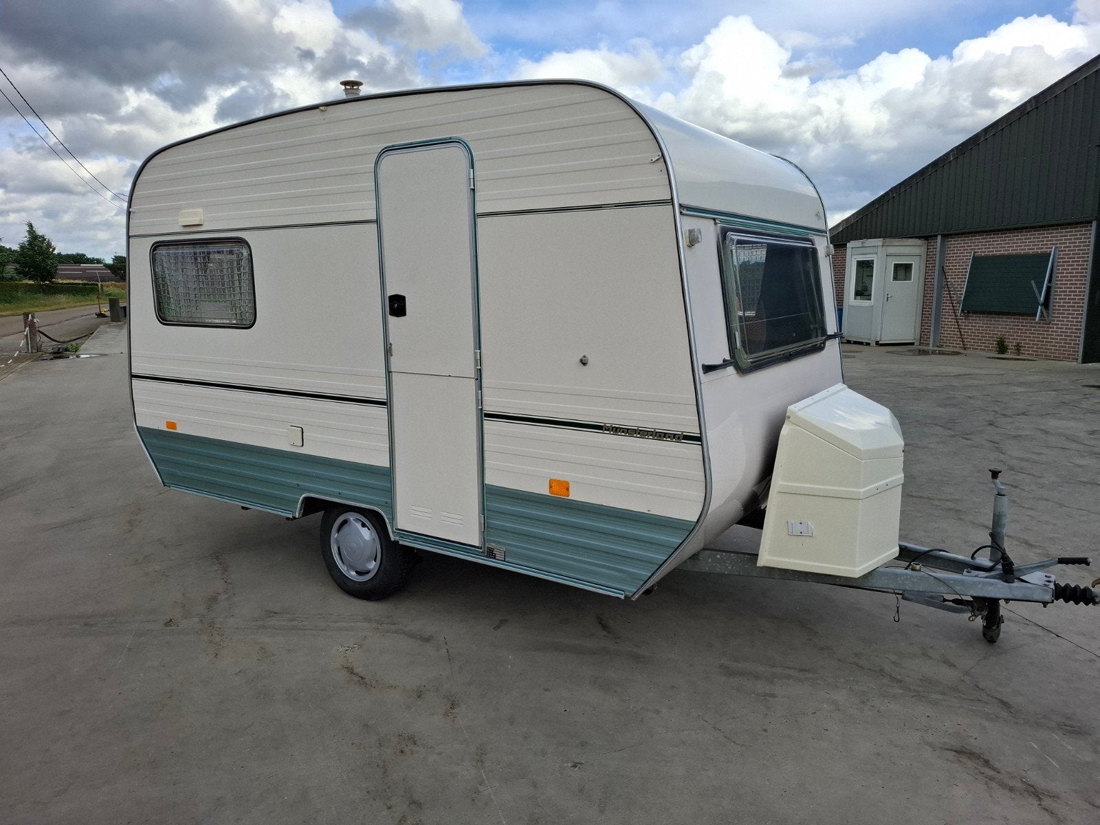 Mooie münsterland caravan mtm 735kg, Treinzit, Particulier, Bürstner, Openslaande ramen