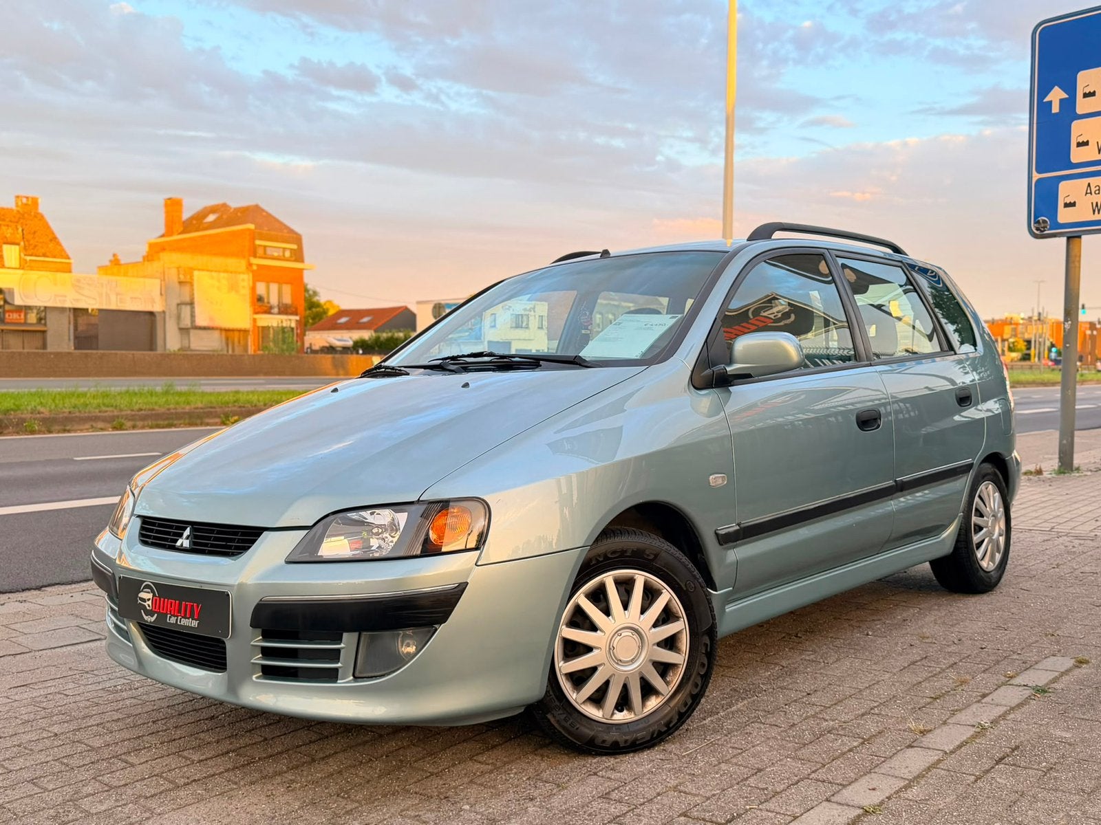 Mitsubishi Spacestar Automaat 1.6i 085000km Airco 1steig, Autos, Mitsubishi, Entreprise, Achat, Space Star, ABS, Airbags, Air conditionné