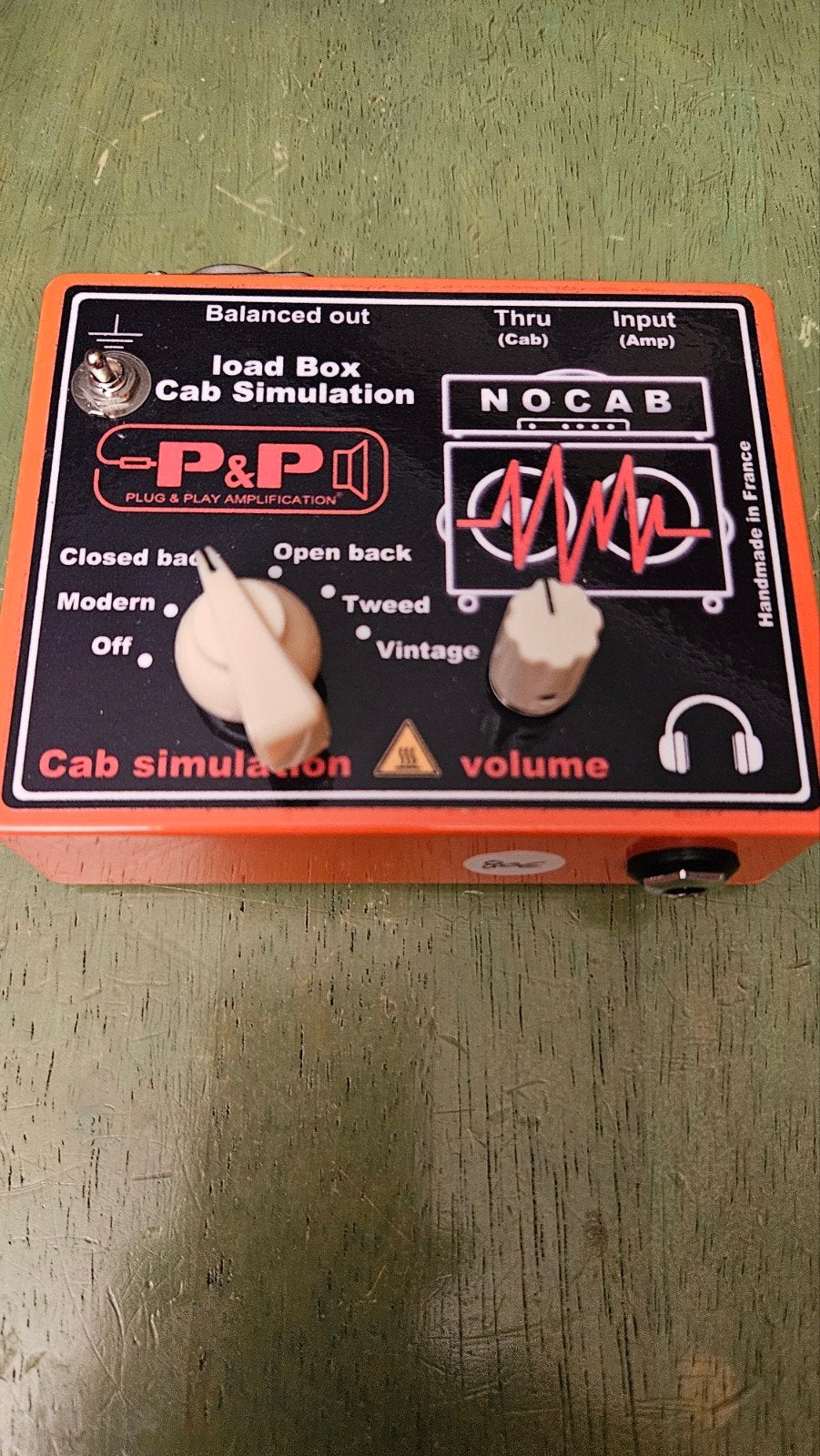 Load box cab sim de P&P amplification, Musique & Instruments, Enlèvement ou Envoi, Comme neuf