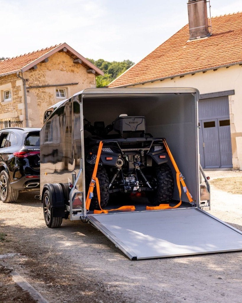 Debon voor vervoer quad en motor 750kg en1300kg, Motoren