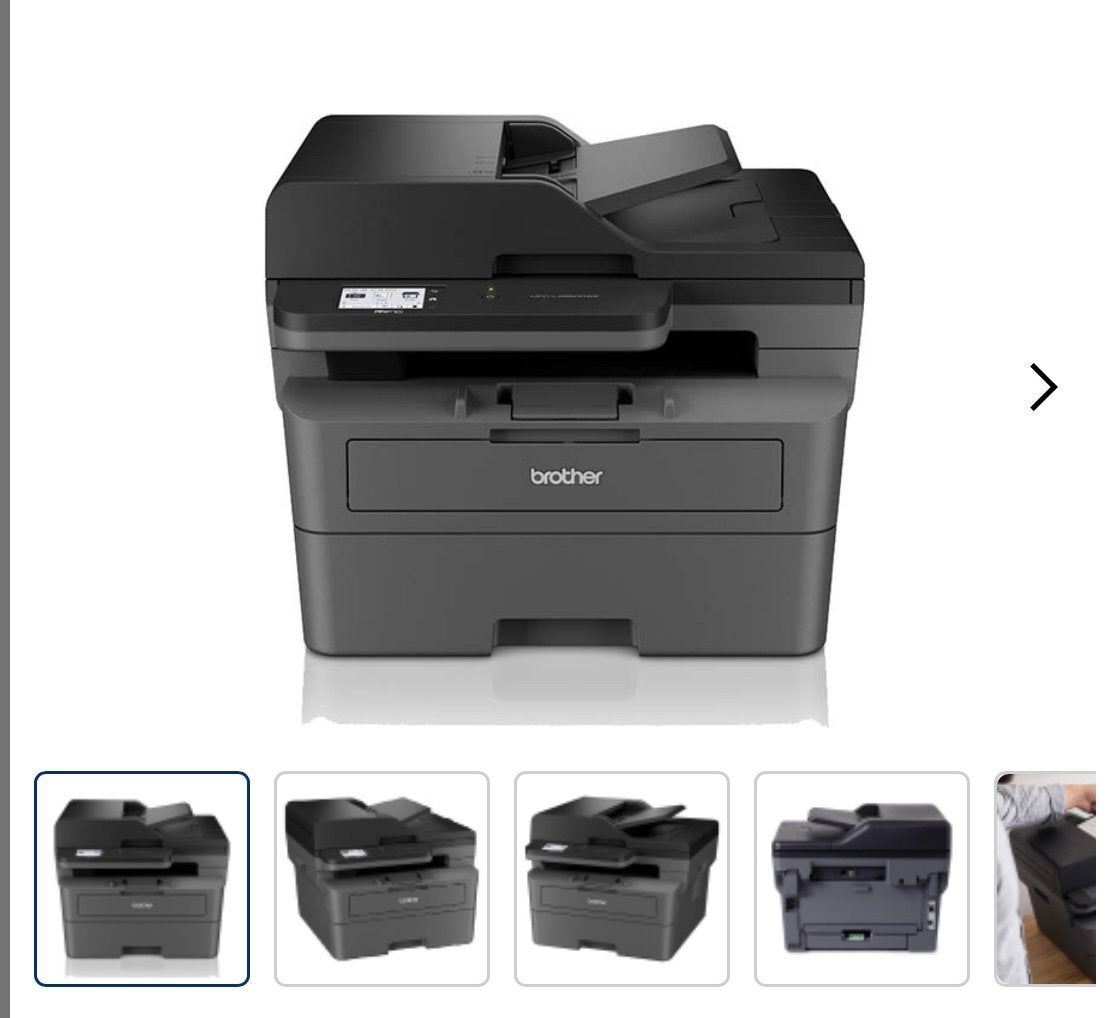 Brother MFC-L2860DWE wifi laserprinter print/scanner/kopie, Ophalen, Faxen, Printer, Zo goed als nieuw