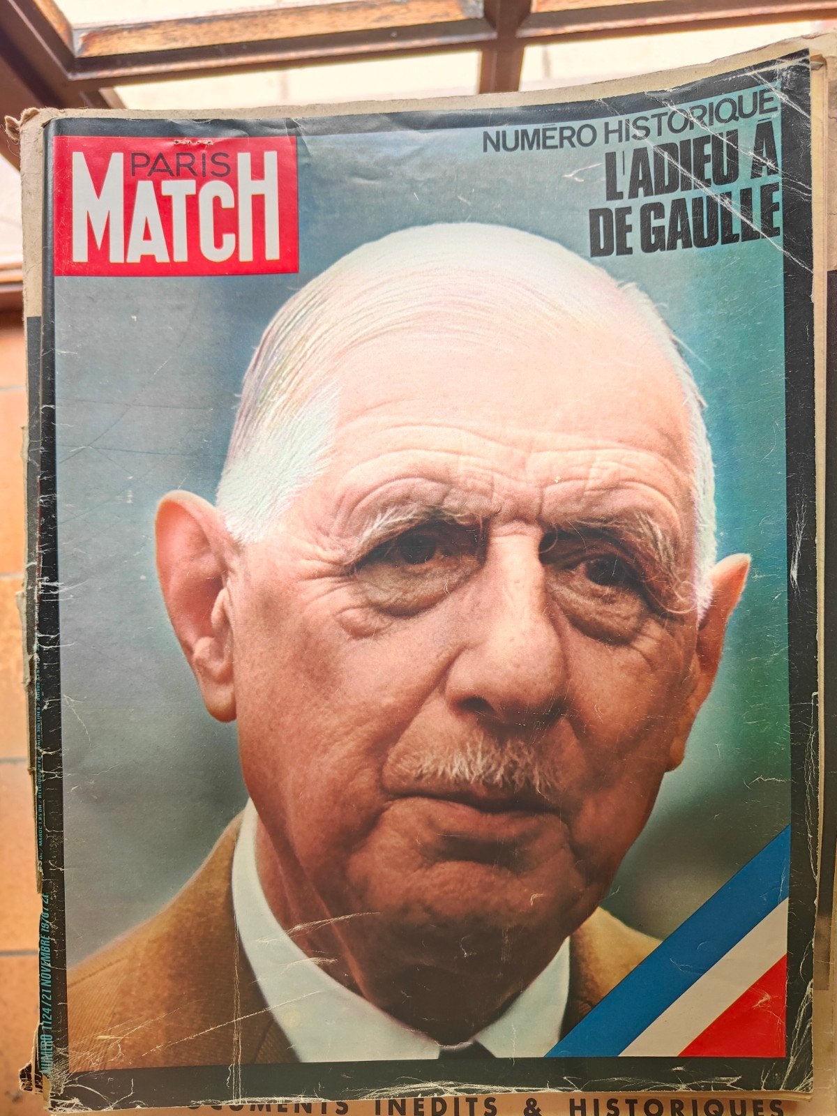 Paris Match - L'Adieu à De Gaulle, Verzamelen, Ophalen, 1960 tot 1980, Tijdschrift