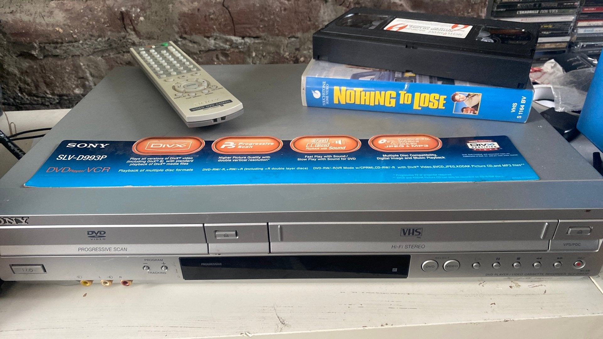 Sony SLV-D993P DVD/VCR-comboserie van Sony, Ophalen of Verzenden, Gebruikt, Sony