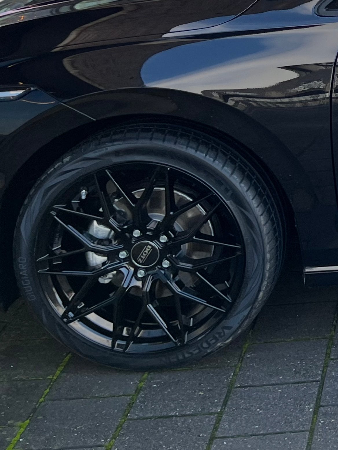 4 velgen zwart 18”, Ophalen, 18 inch, Gebruikt, Velg(en)
