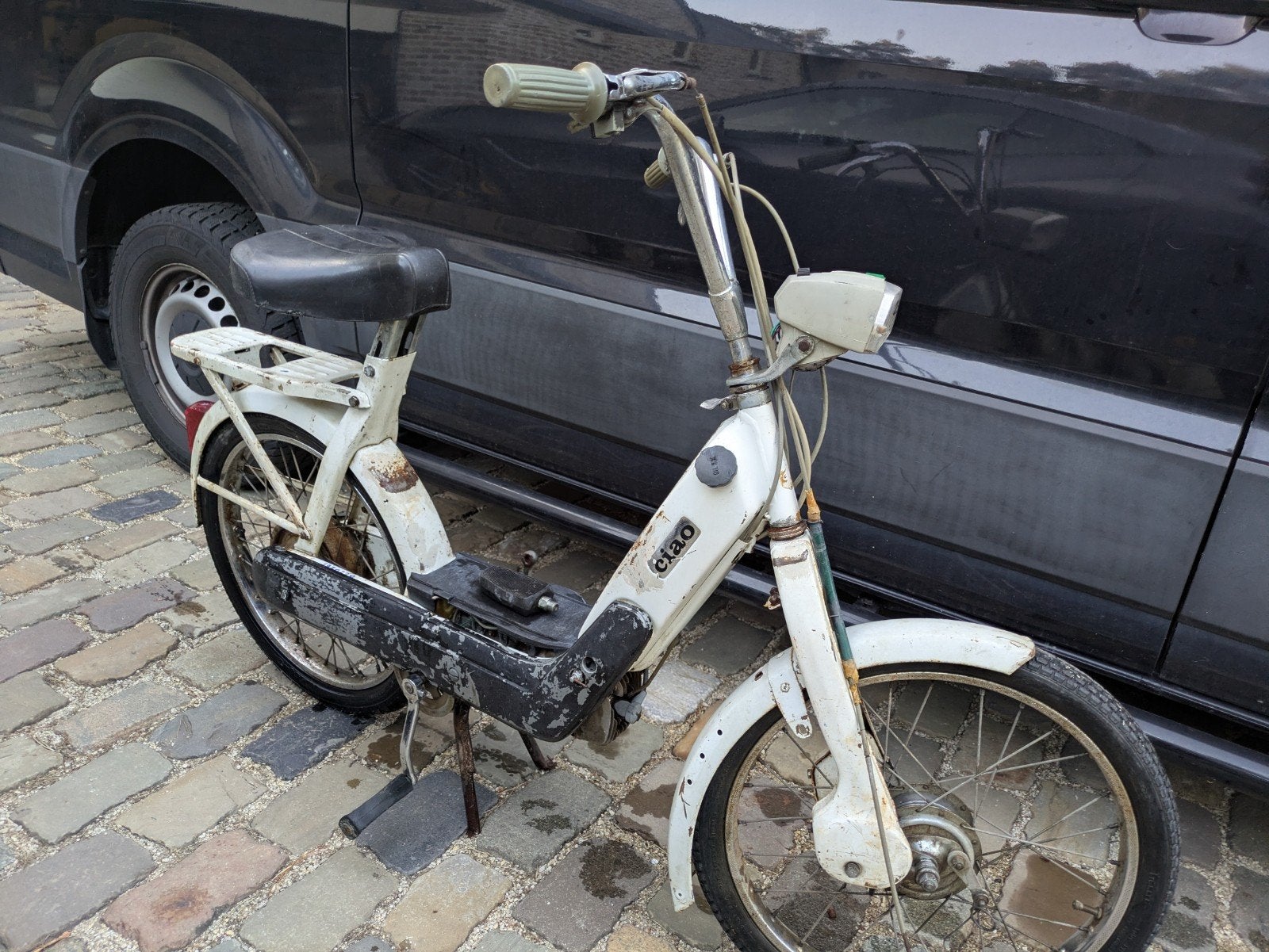 Vespa Piaggio ciao bj. 1973 fixer-upper., Vélos & Vélomoteurs, Cyclomoteurs | Vespa, Utilisé, Ciao, Classe B (45 km/h), Enlèvement