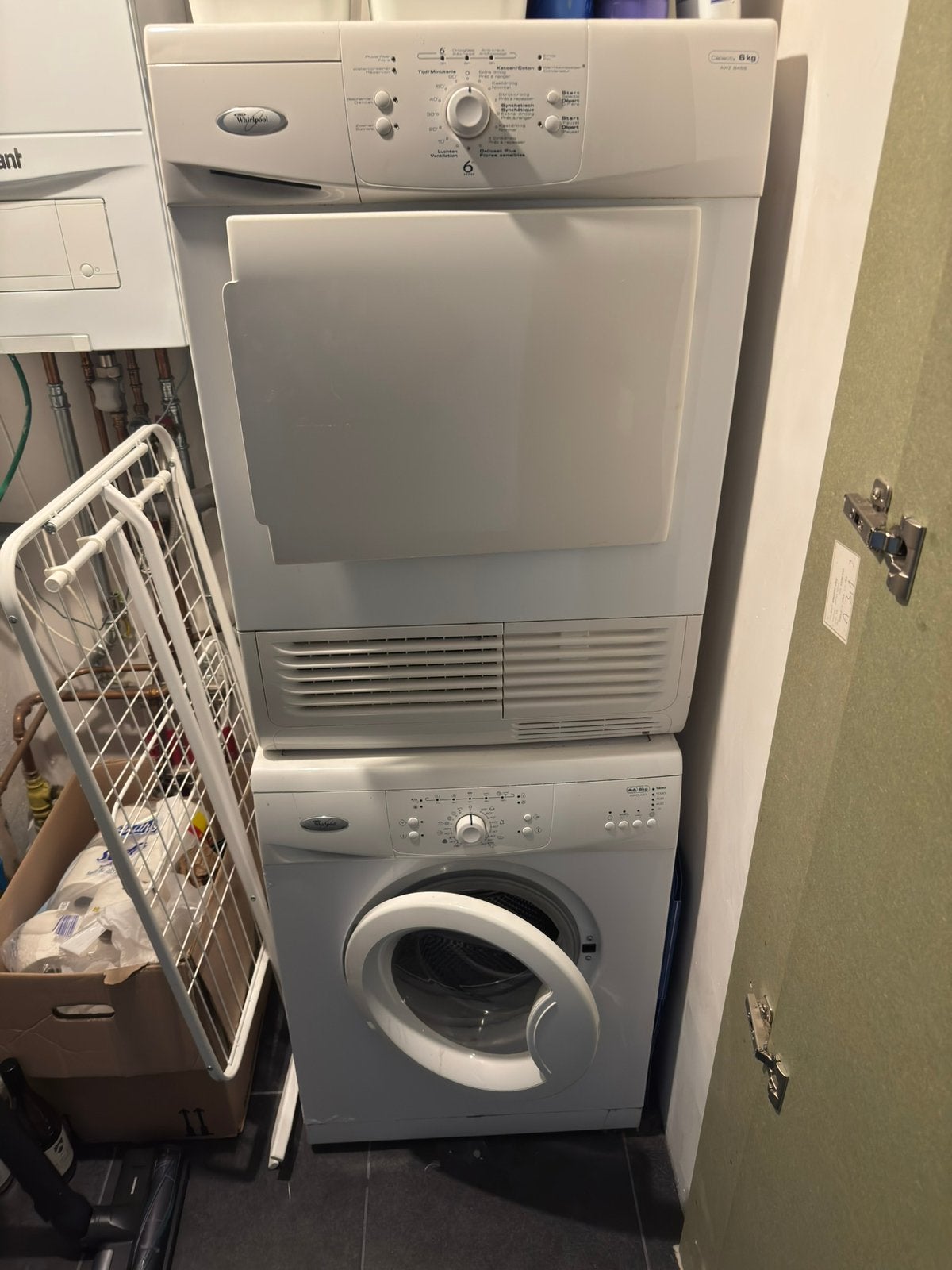 Wasmachine + droogkast, Elektronische apparatuur, Droogkasten, Ophalen, Gebruikt