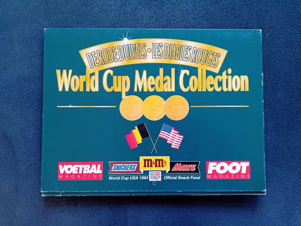 Munten De Rode Duivels WK USA 94, Ophalen of Verzenden, Nieuw, Sport