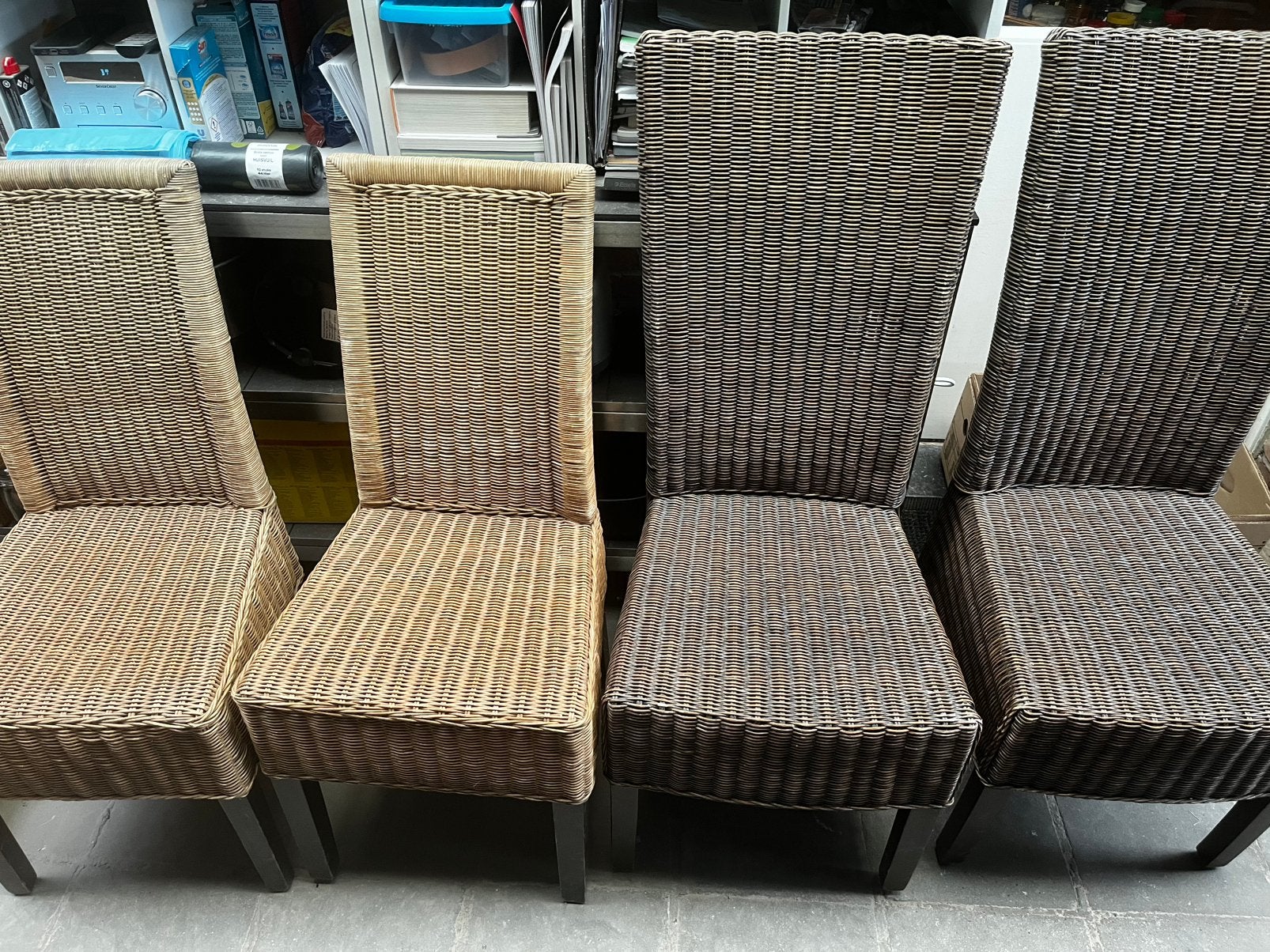 Gratis stoelen op te halen, Tuin en Terras, Ophalen, Gebruikt