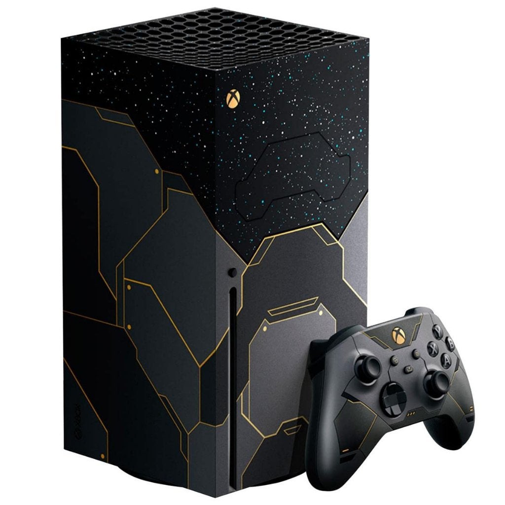 xbox series x halo limit ed + opt Exp-card & pro contr, Consoles de jeu & Jeux vidéo, Consoles de jeu | Xbox Series X & S, Enlèvement