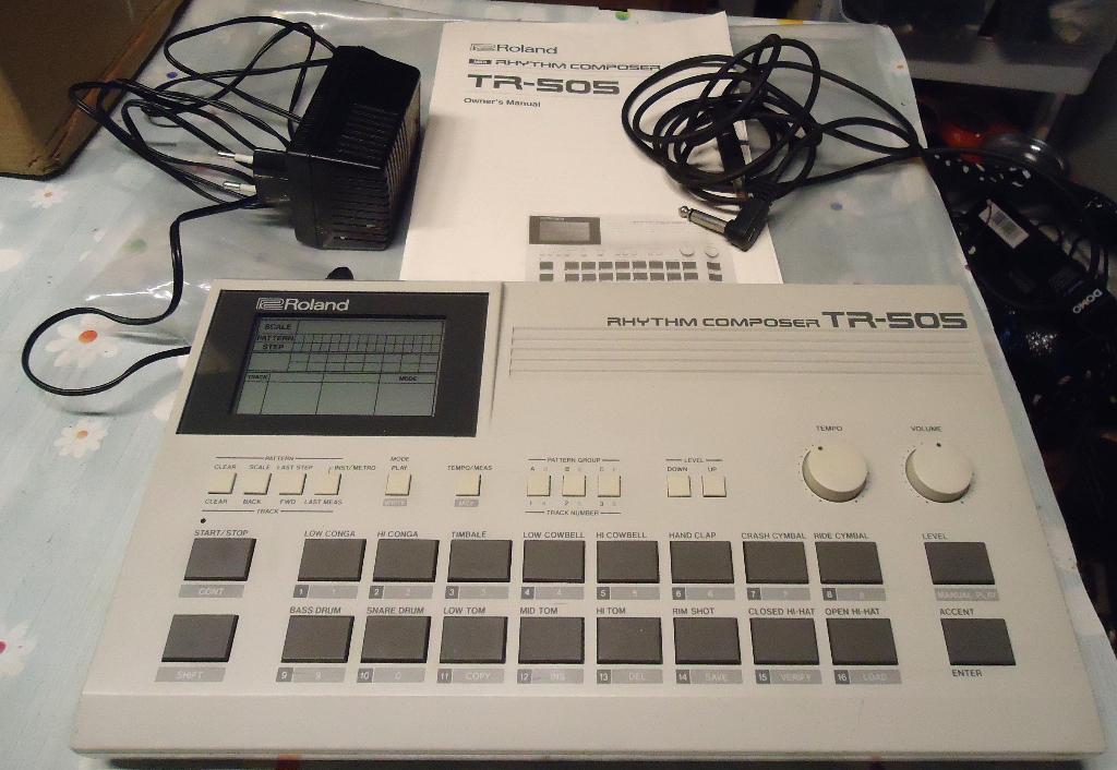 Roland TR-505, Ophalen, Gebruikt