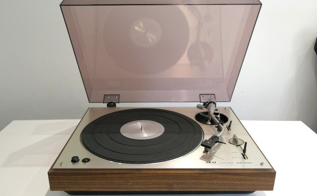 Akai AP 005 platenspeler, Audio, Tv en Foto, Platenspelers, Ophalen of Verzenden, Zo goed als nieuw, Platenspeler, Akai