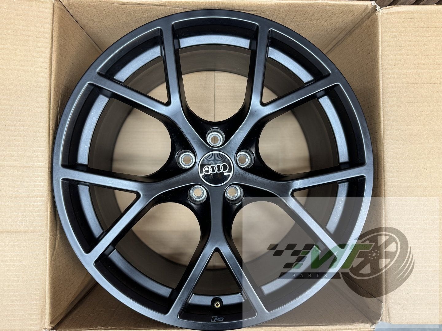 19" Audi RS3 8Y 8Y0601025BR ET25 Cerchi Jante MATT BLACK OEM, Neuf, - Audi AG, Enlèvement ou Envoi, Véhicule de tourisme