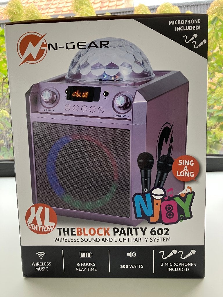 N-Gear The block Party 602 XL edition, Audio, Tv en Foto, Party speaker, Nieuw, USB-aansluiting, Ophalen