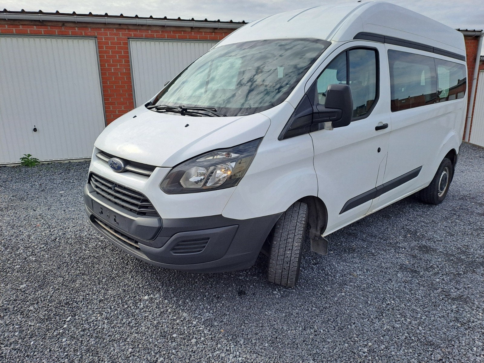 Ford transit custom 9PL 2lTDCi airco euro6b, Autos, Achat, Boîte manuelle, 159 g/km, Diesel