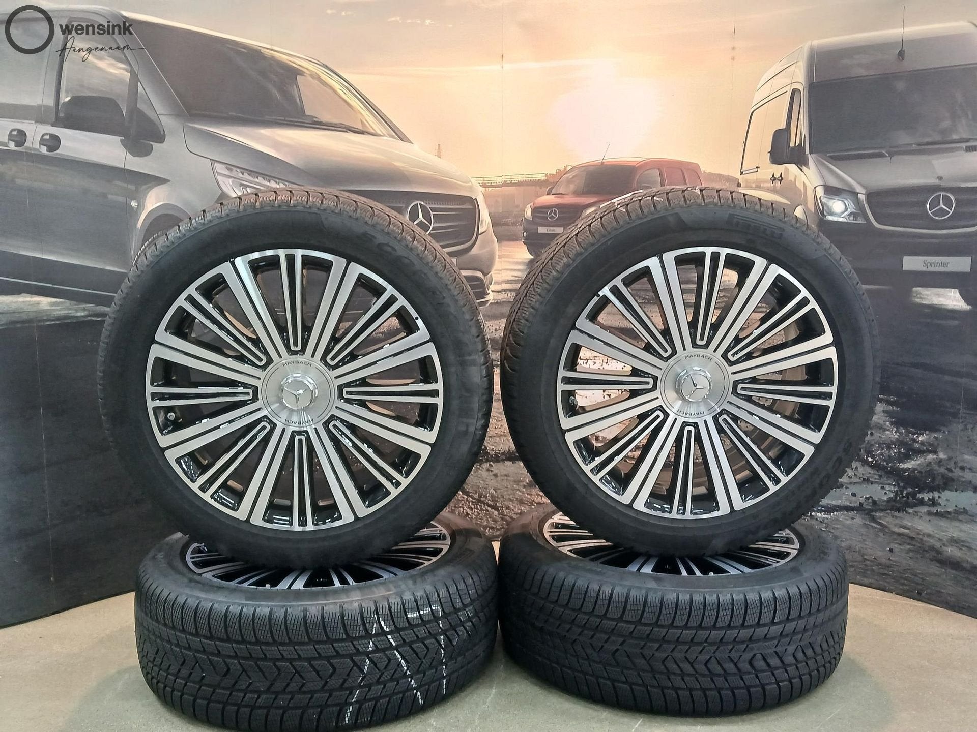 Winterset Mercedes-Benz Gls 167 600 Maybach 22" (#1011), Pneus et Jantes, Pneus hiver, 285 mm, Véhicule de tourisme