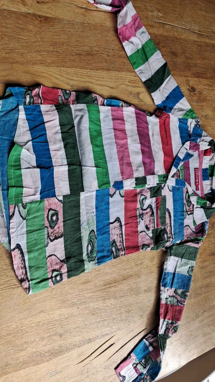 hemd desigual 122 / 128, Ophalen of Verzenden, Zo goed als nieuw, Desigual, Meisje
