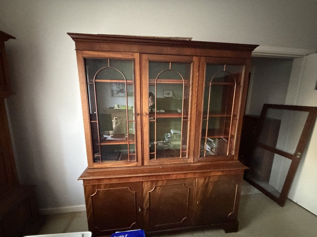 Prachtige klassieke bibliotheekkast - mahoniekleur, Ophalen