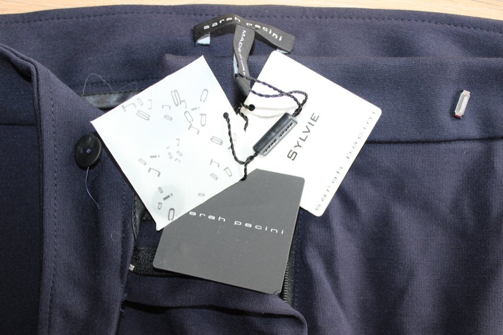 Pantalon dame SARAH PACINI bleu marine NEUF. Taille 3 (XL), Vêtements | Femmes, Neuf, Taille 46/48 (XL) ou plus grande, Enlèvement ou Envoi