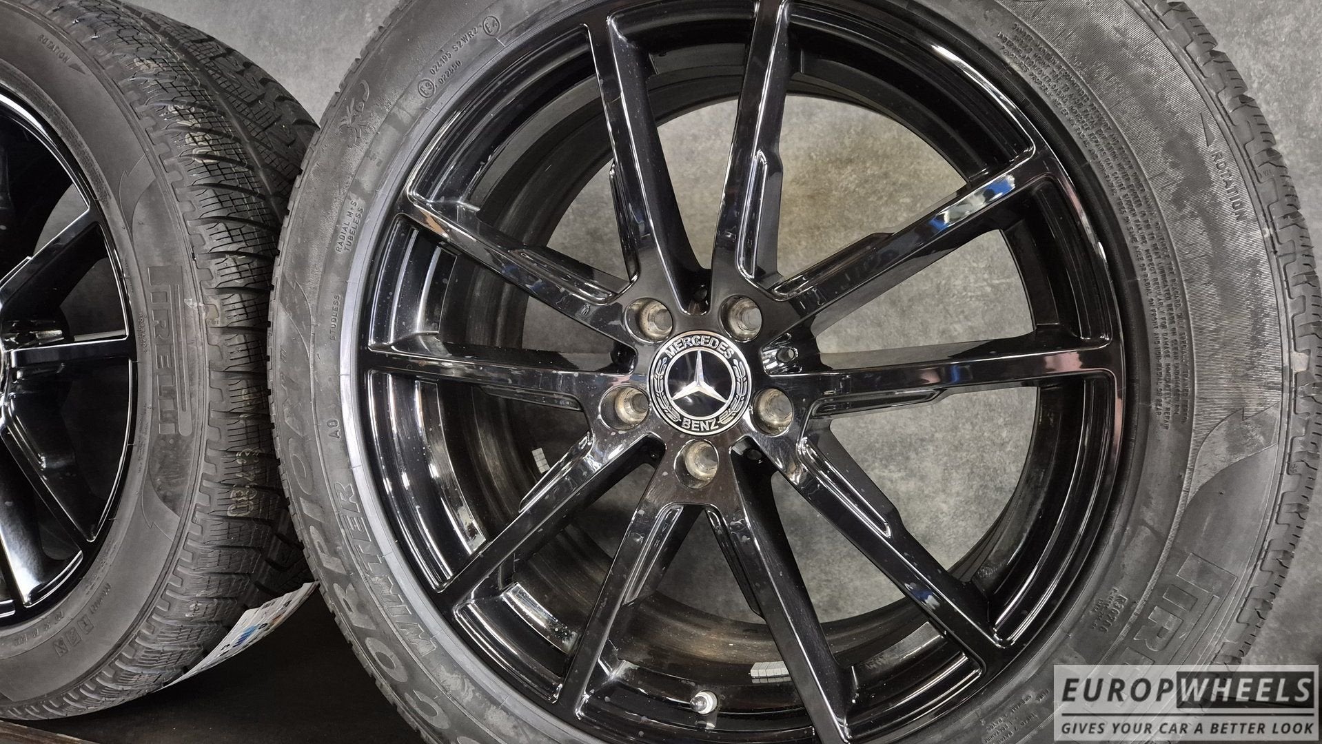 19 inch Mercedes velgen EQE 300 350 500 SUV winterbanden, 19 inch, Gebruikt, -, -