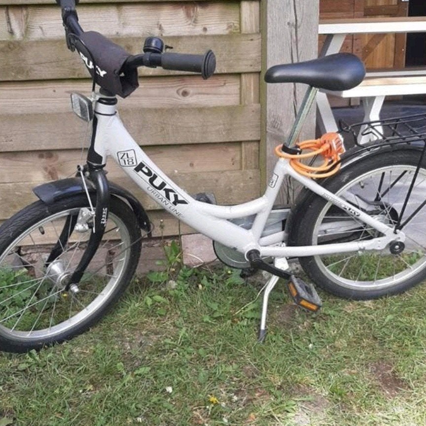 kinderfiets 20 inch, Ophalen