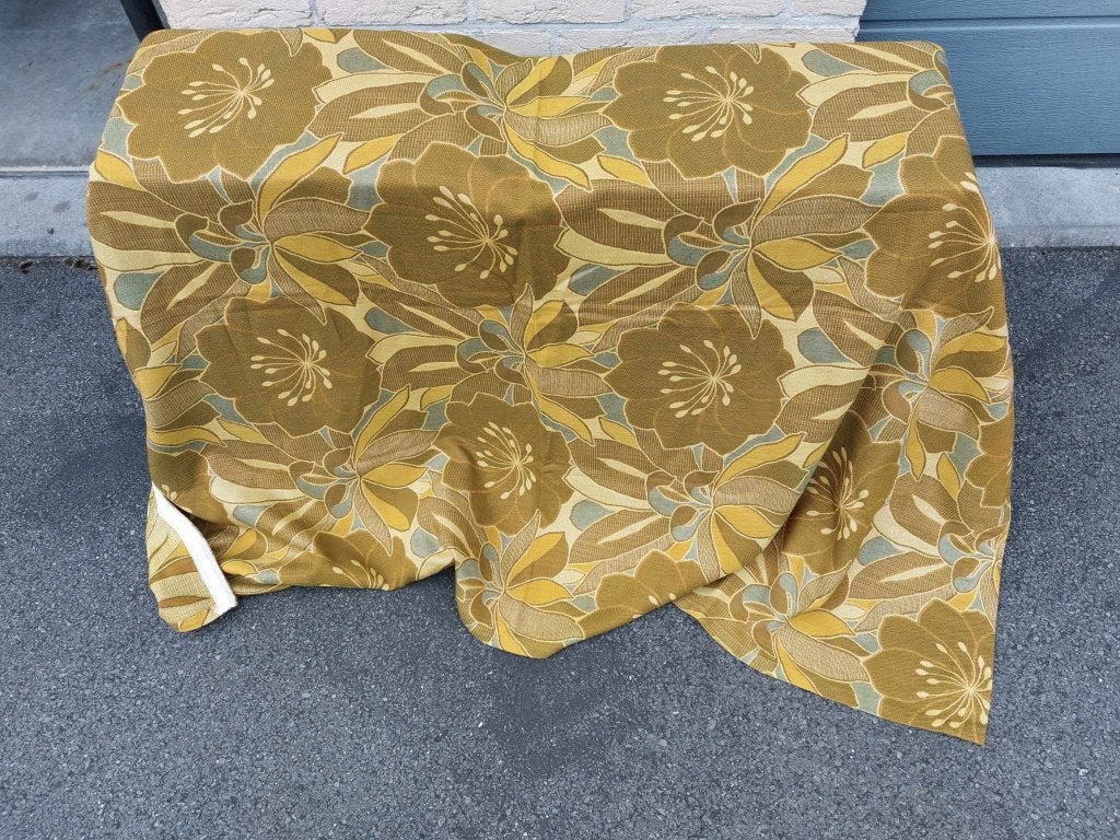 Draperieén Twee stuks 1m10x1m5, Huis en Inrichting, Ophalen, Zo goed als nieuw