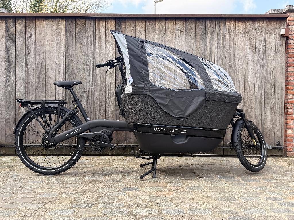 ::NEW:: Gazelle Makki Travel bakfiets Deluxe Pack, 3 kinderen, Verzenden, Huif, Nieuw