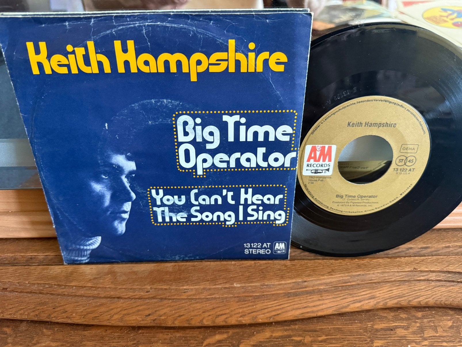Big Time Operator - Vous n'entendez pas la ch. que je chante, Pressage original, Enlèvement ou Envoi, Single, Comme neuf